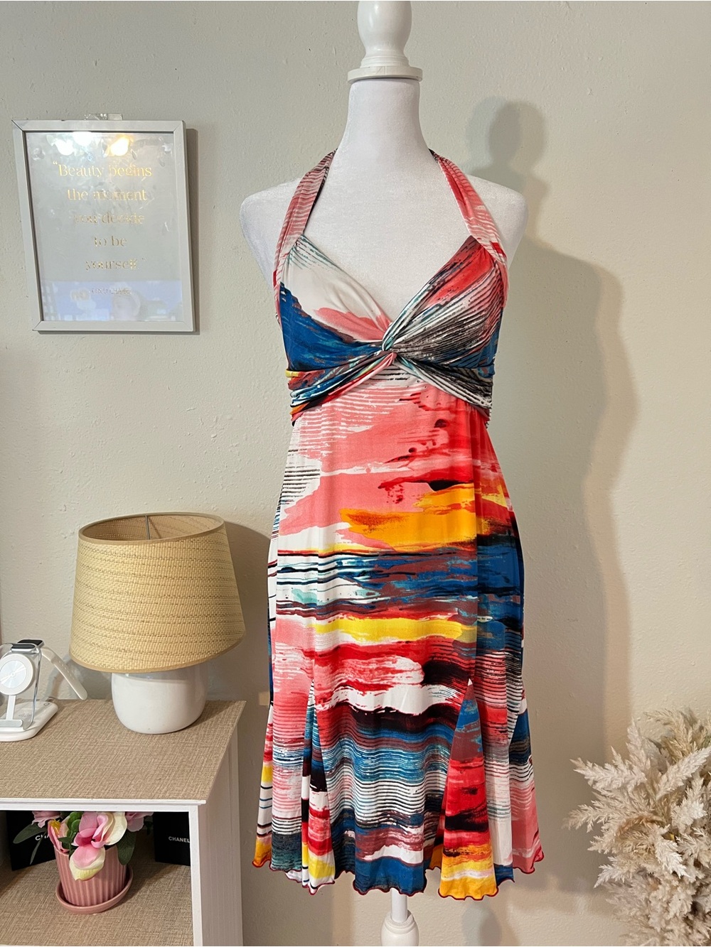 Laura Hlavac halter dress